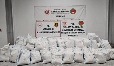 Ticaret Bakanlığı Gümrük Muhafaza Ekiplerinden Gürbulak Gümrük Kapısı’nda Zehir Tacirlerine Büyük Darbe