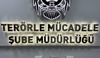 İzmir’de terör operasyonu gerçekleştirildi