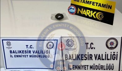 Balıkesir’de uyuşturucu operasyonu gerçekleştirildi