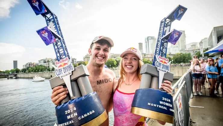 Red Bull Cliff Diving Kanada etabında zafer Heslop ve Carlson’ın oldu