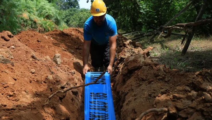 Sakarya’da yeni içme suyu hattında çalışmalar tamamlandı