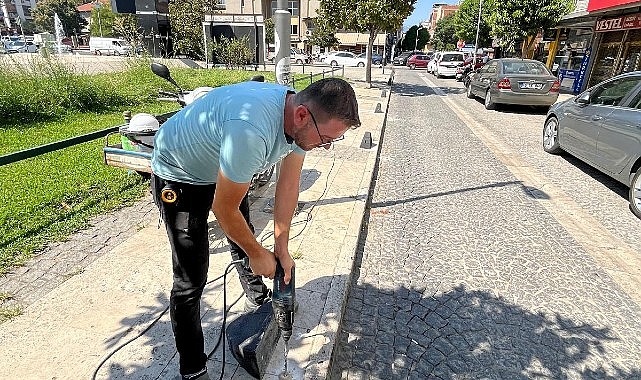 Salihli Belediyesi Zabıta Ekipleri Kaldırım İşgali Denetimine Ara Vermeden Devam Ediyor