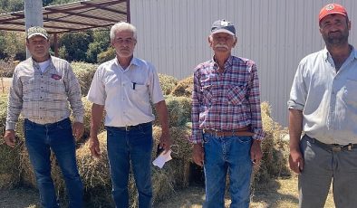 Salihli Belediyesi’nden Yangın Mağduru Vatandaşlara Yonca ve Kaba Yem Desteği