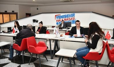 Yenişehir Belediyesi 156 bin 790 talebi çözüme kavuşturdu