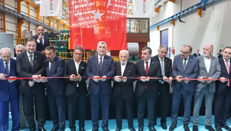 Zonguldak’ta boru asitleme fabrikası açıldı