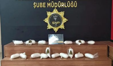 Şanlıurfa’da 10 kilo 950 gram Skunk ele geçirildi