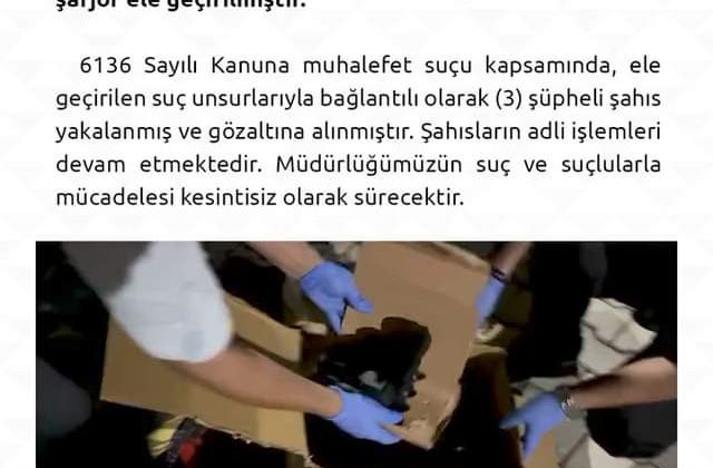 Müdürlüğümüzün suç ve suçlularla mücadelesi kesintisiz devam edecektir.