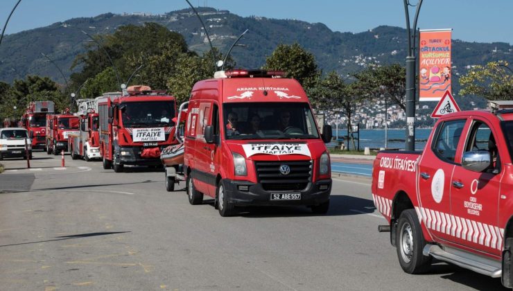 ORDU’DA İTFAİYE HAFTASI KUTLANIYOR