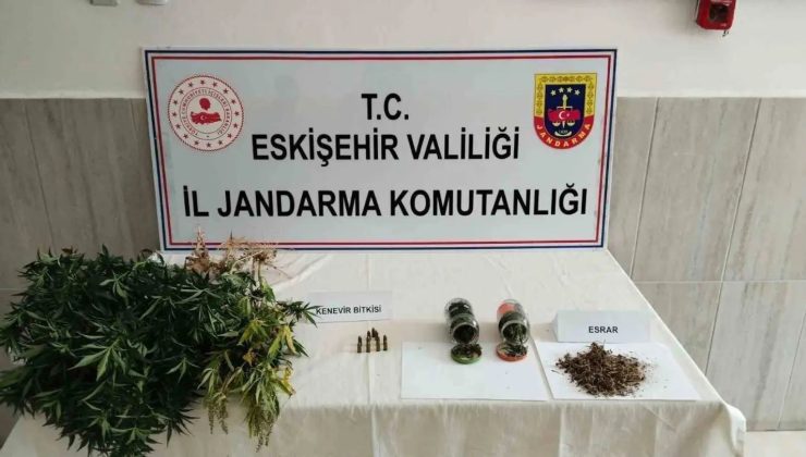 Eskişehir’de jandarmadan uyuşturucuya geçit yok…