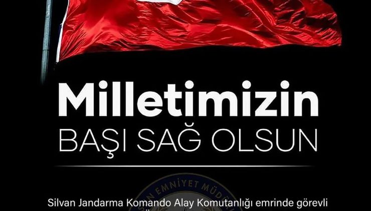 Milletimizin başı sağ olsun…