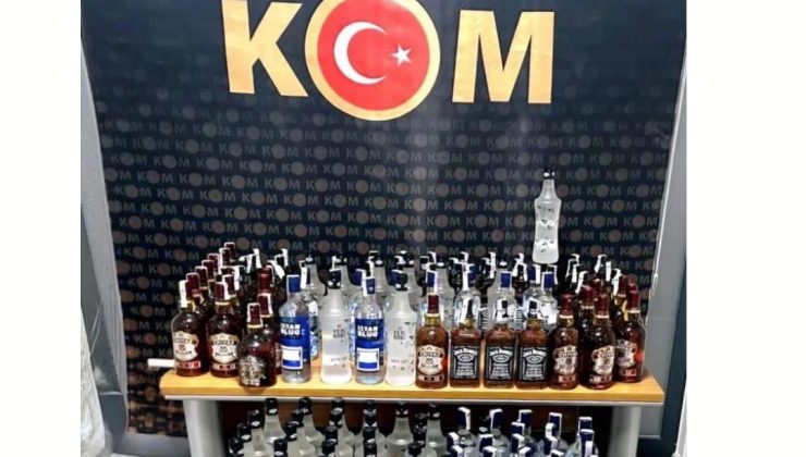 Yalova’da 147 litre gümrük kaçağı ve sahte bandrollü alkollü içecek ele geçirildi …