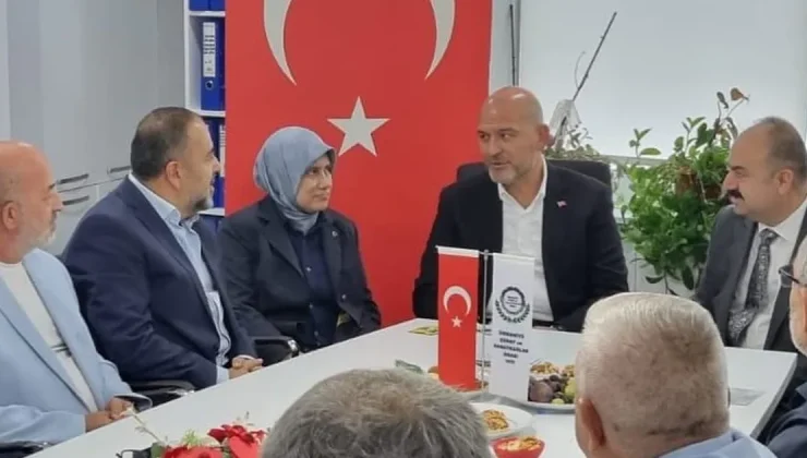 Ak Parti Milletvekili Süleyman Soylu’dan Ümraniye Esnaf ve Sanatkarlar Odası’na ziyaret