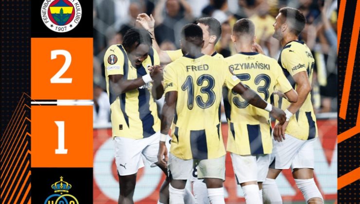 Fenerbahçe UEFA Avrupa'ya galibiyetle başladı