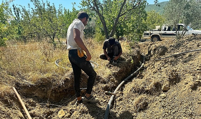 Manavgat Çaltepe’de eskiyen içme suyu şebekesi yenileniyor