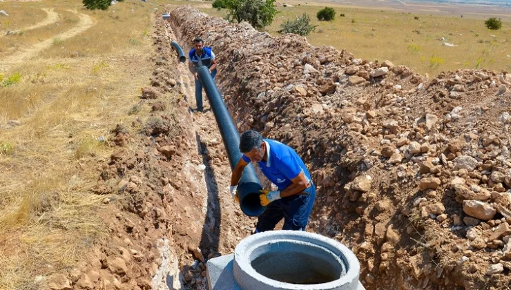 MASKİ'den Yazıhan Çivril'e 6 bin metre altyapı