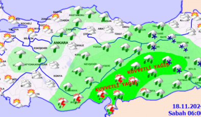 Doğu Akdeniz ve Doğu Anadolu'ya 'kuvvetli yağış' uyarısı!