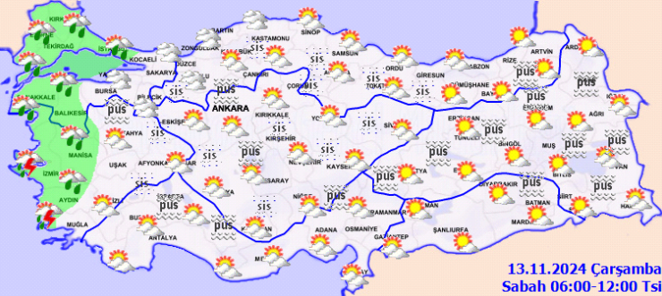 Meteoroloji'den sağanak yağış uyarısı