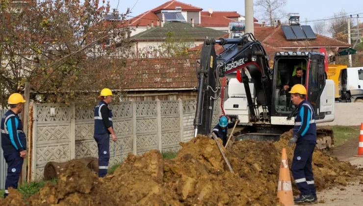 SASKİ, 2 bin 500 metrelik içme suyu hattı yenileniyor