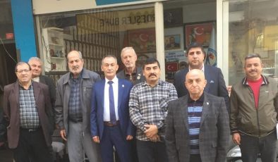 Şehzadeler İlçe Başkanı Sayın Akın ATCI ve Yönetiminden Manisa Şehit Aileleri ve Gaziler Derneği’ne ziyaret