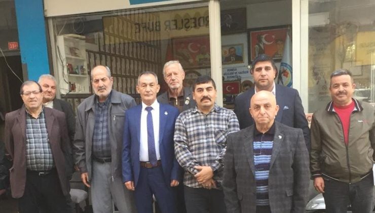 Şehzadeler İlçe Başkanı Sayın Akın ATCI ve Yönetiminden Manisa Şehit Aileleri ve Gaziler Derneği’ne ziyaret