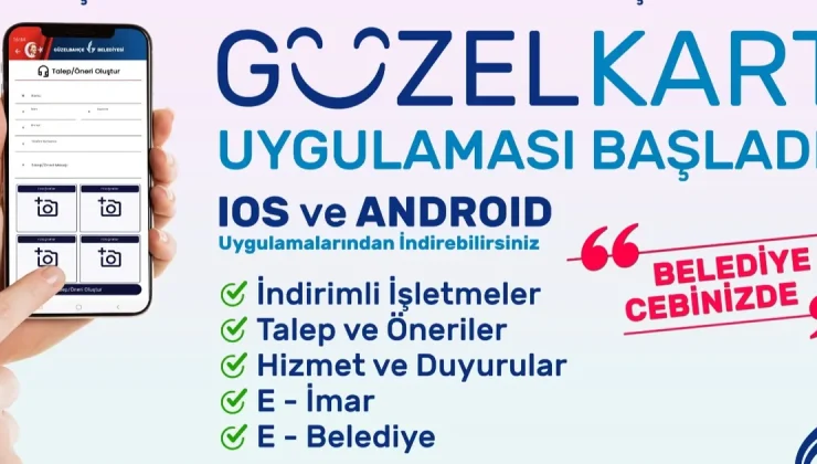 İzmir Güzelbahçeli vatandaşlara mobil hizmet