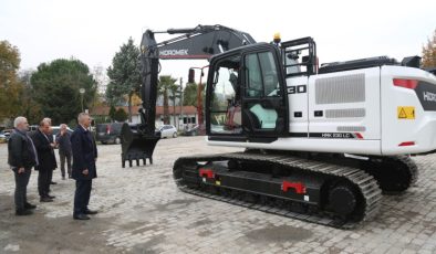 Kocaeli Gölcük'ün makine parkuruna 3 yeni takviye