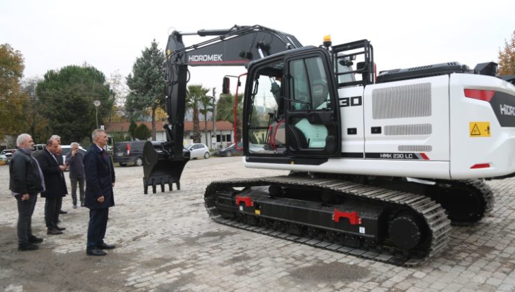 Kocaeli Gölcük'ün makine parkuruna 3 yeni takviye