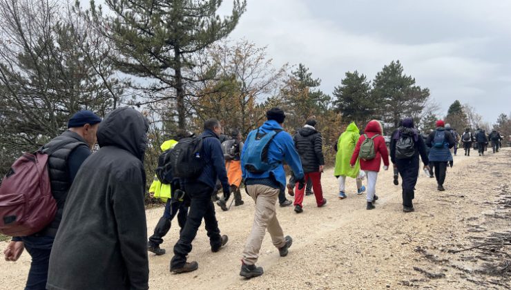 Sakarya'da son rota Kılıçkaya Zirvesi oldu