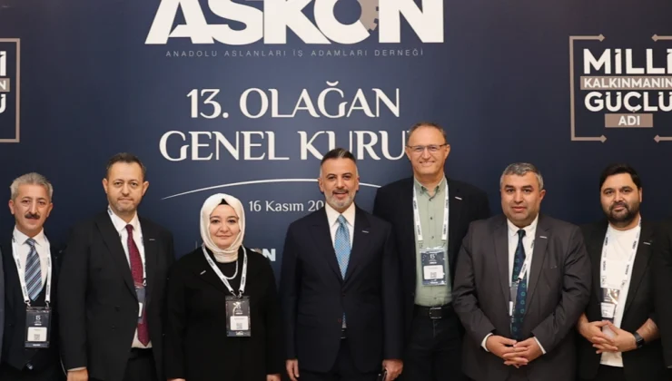 ASKON Konya’dan Genel Başkan Aydın’a tam destek