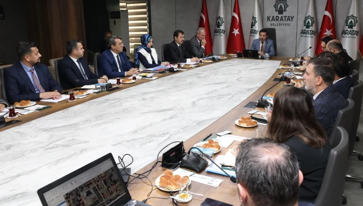 Konya Karatay’da 2024 yılı değerlendirildi