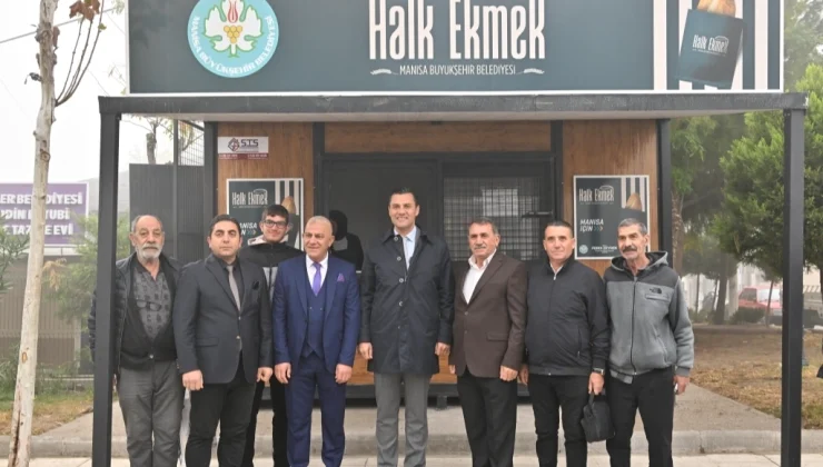 Manisa'da yeni Halk Ekmek büfesi