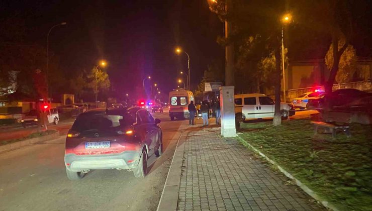 Kütahya’da “dur” ihtarına uymayan sürücü Polise çarparak kaçtı